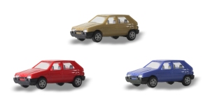 Igra Model 67918119 - H0 - 3-tlg. Set Skoda Favorit